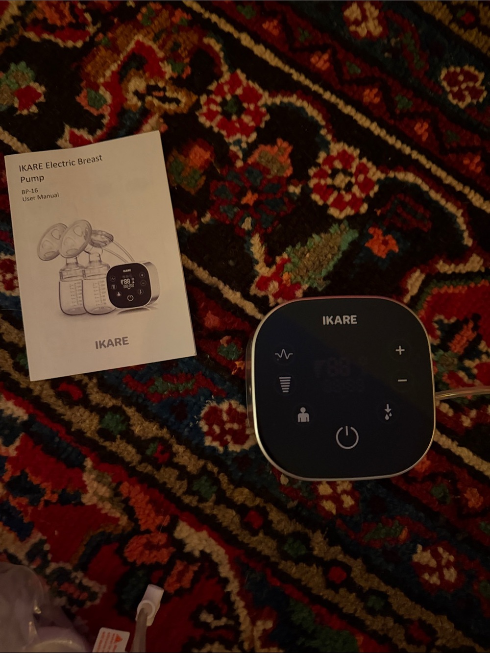 IKARE Electric Breast Pump - Black